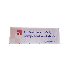 Zaunbanner rot