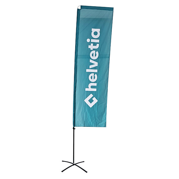 Beachflag grün (Standfuß separat)